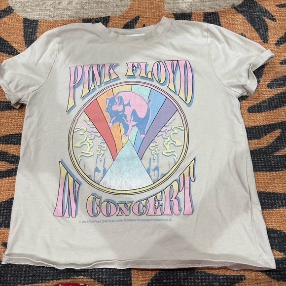 Abercrombie Kids Cream Graphic Tee